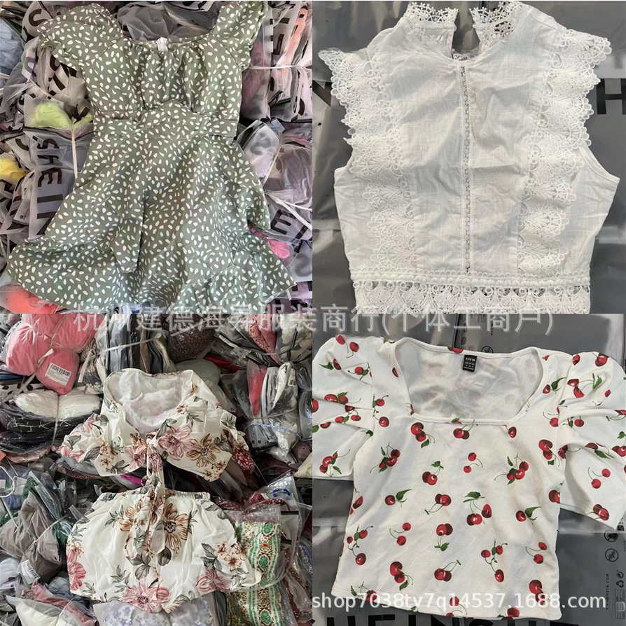 Comercio exterior shein chaqueta miscelánea china, Europa y Estados Unidos ropa de mujer transfronteriza chaqueta de manga corta Amazon Xyin precio de fábrica
