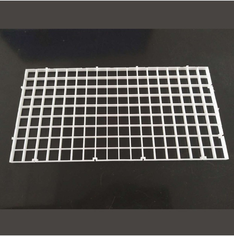 鱼缸底部过滤网格/底滤板 网隔板黑/白色格子板 可拼接 网格板