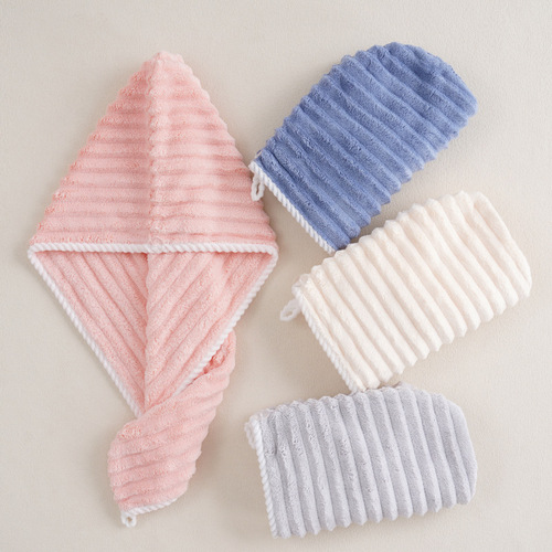 Candy Bar Water Absorbent Towel Household Shower Towel Soft Face Towel Dry Hair Hat Set Beauty Salon Towel Can
