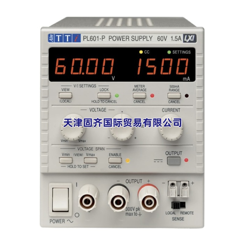 Aim-TTi PL601P可编程可调台式直流电源, 输出电压60V, 90W