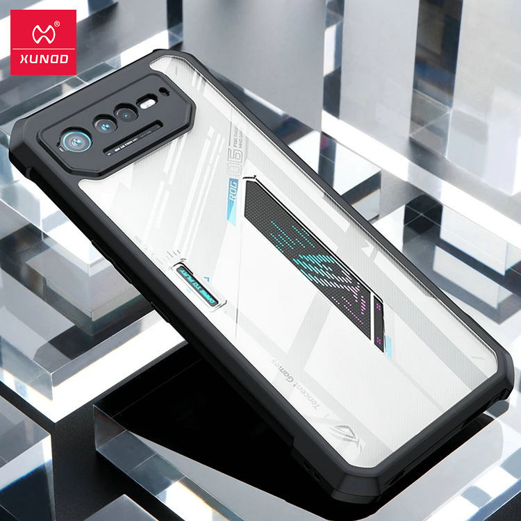 Drop-Resistant Mobile Phone Case for Asus ROG7 Pro Silicone Rog6 Full Edge rog phone5 5S Protective Case