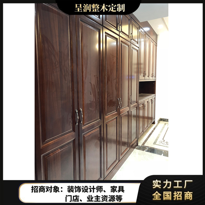 Custom Furniture Whole House Shoe Cabinet Solid Wood Antique Rack Living Room Furniture Entrance Entrance Shoe Cabinet Whole House Custom Factory