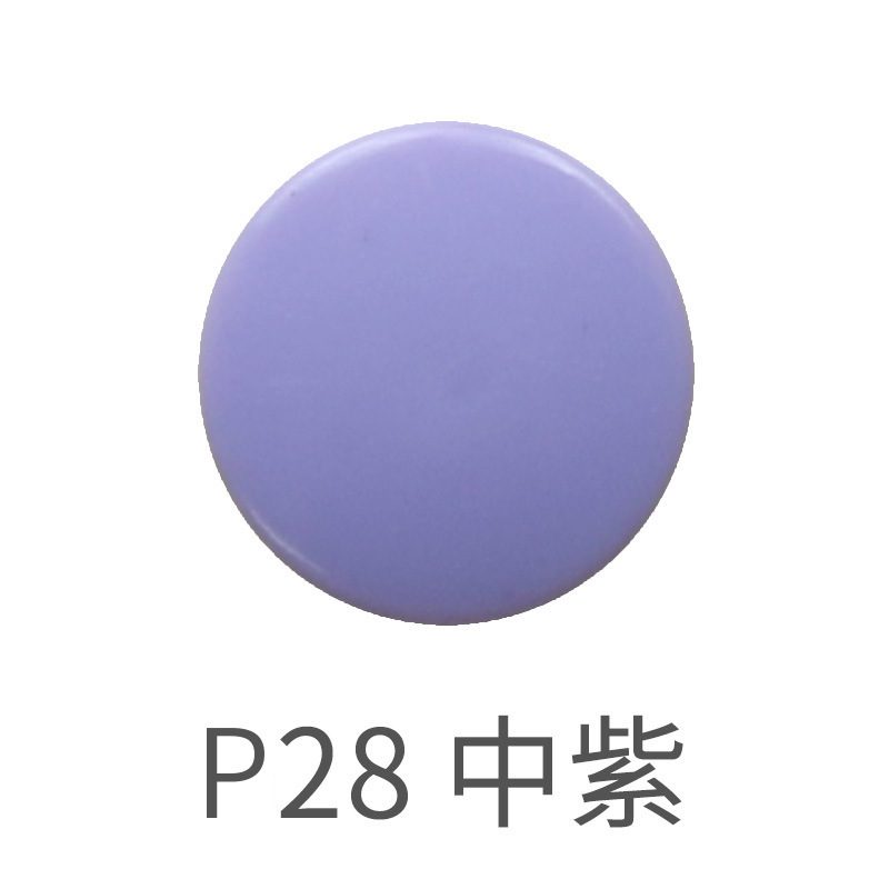 60 colores en stock T5 botón a presión de plástico pequeño lote de resina botón a presión ropa de bebé protección del medio ambiente POM botón a presión de plástico