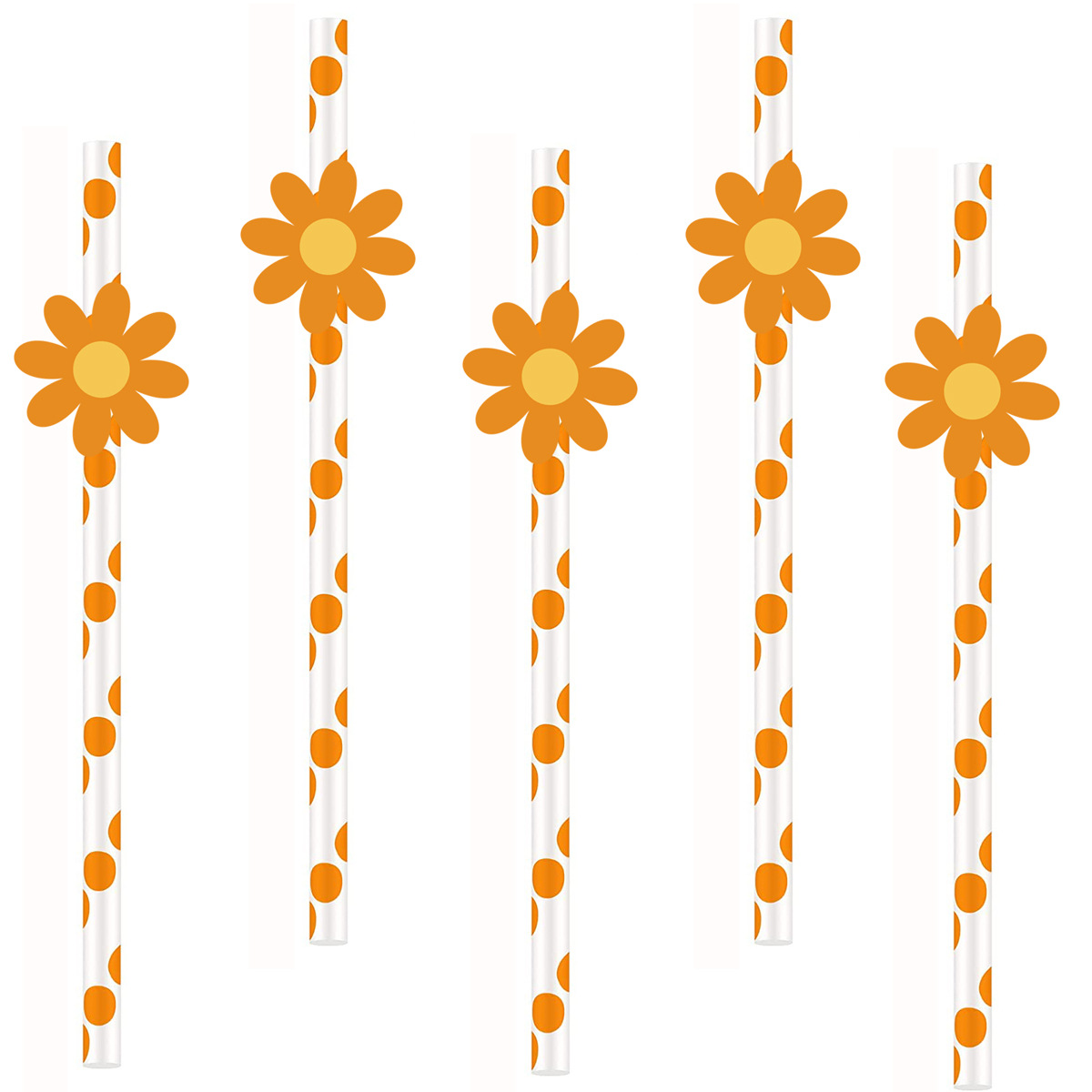 Margarita Rosa pequeña flor papel paja creativa fábrica en stock al por mayor fiesta creativa decoración de paja con tarjeta