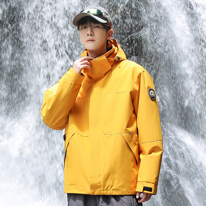 【极境雨】户外三合一冲锋衣防风防雨登山服男女宽松休闲夹克外套|undefined