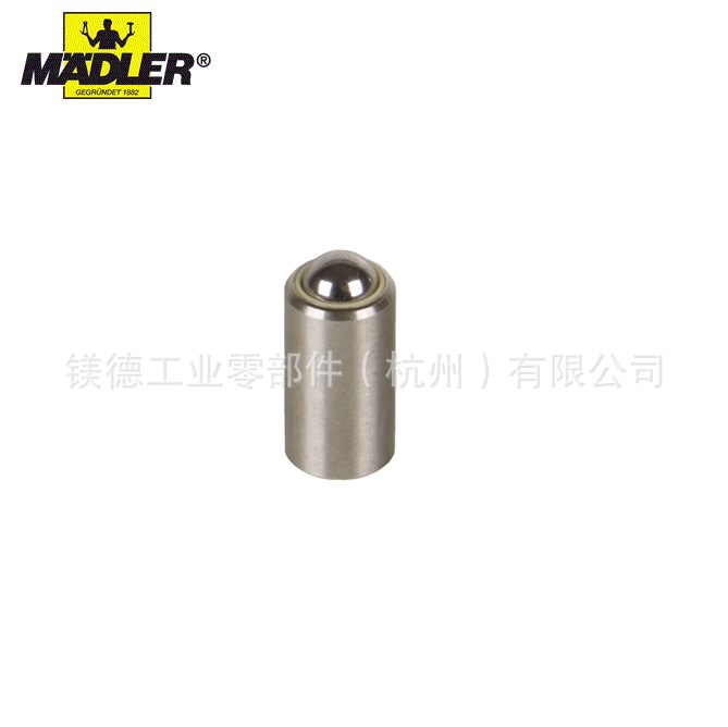 Maedler 弹簧锁销 带滚珠 不锈钢