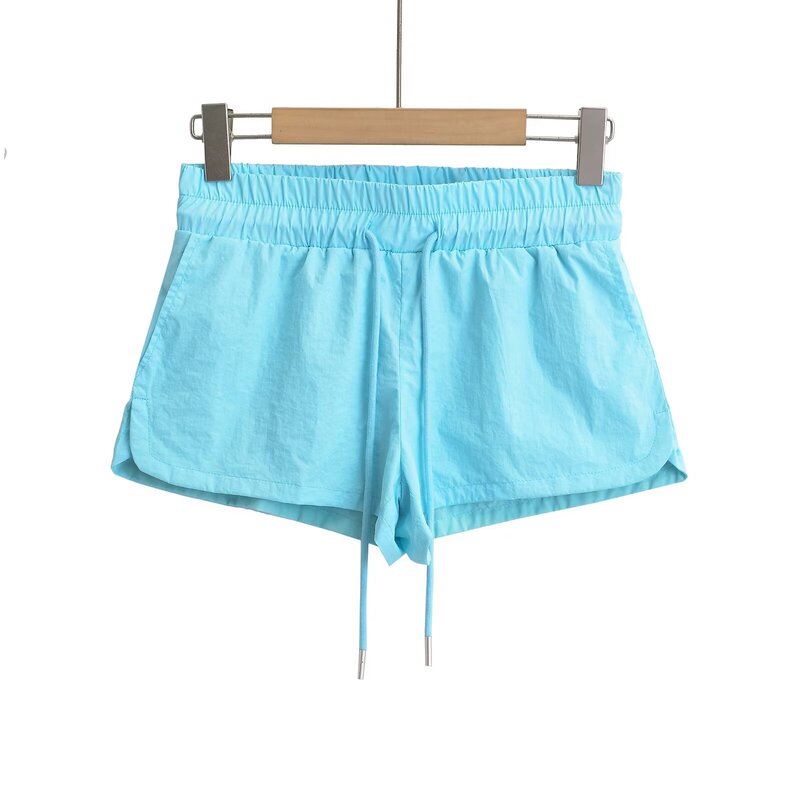 Drawstring Low Waist Quick Drying Hot Pants Casual Tooling Shorts Fashion Sports Running Beach Pants Drawstring Low Waist Quick Drying Hot Pants Casual Tooling Shorts Fashion Sports Running Beach Pants