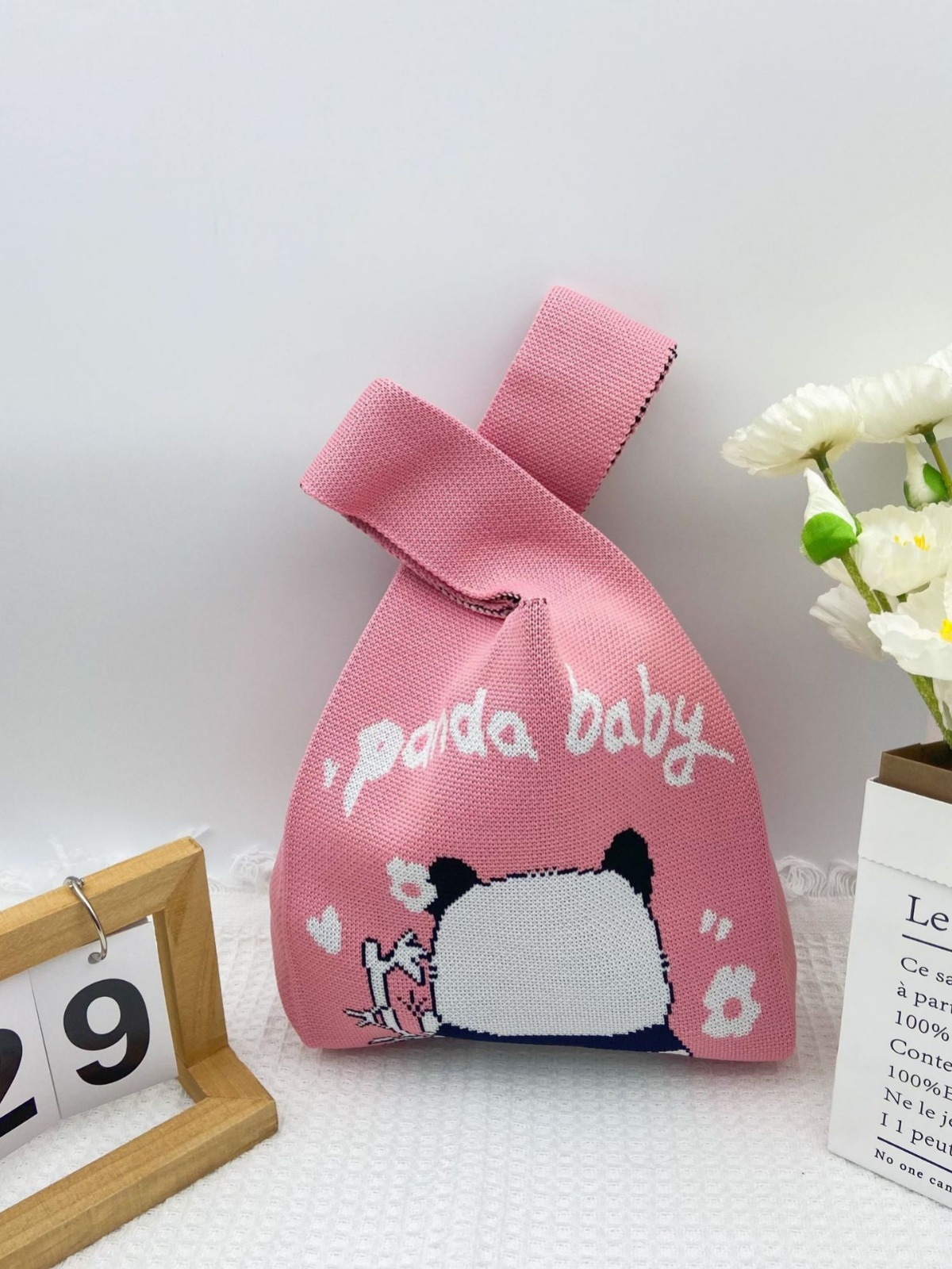 뒷면 꽃 핑크