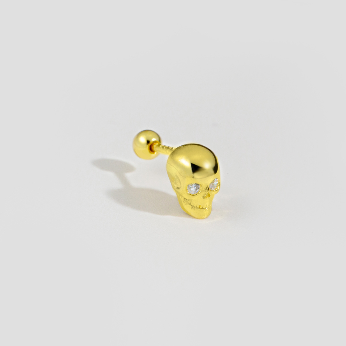 Eloch s925 plata coreana para hombres y mujeres personalidad cráneo perlas de rosca temperamento perlas M01781