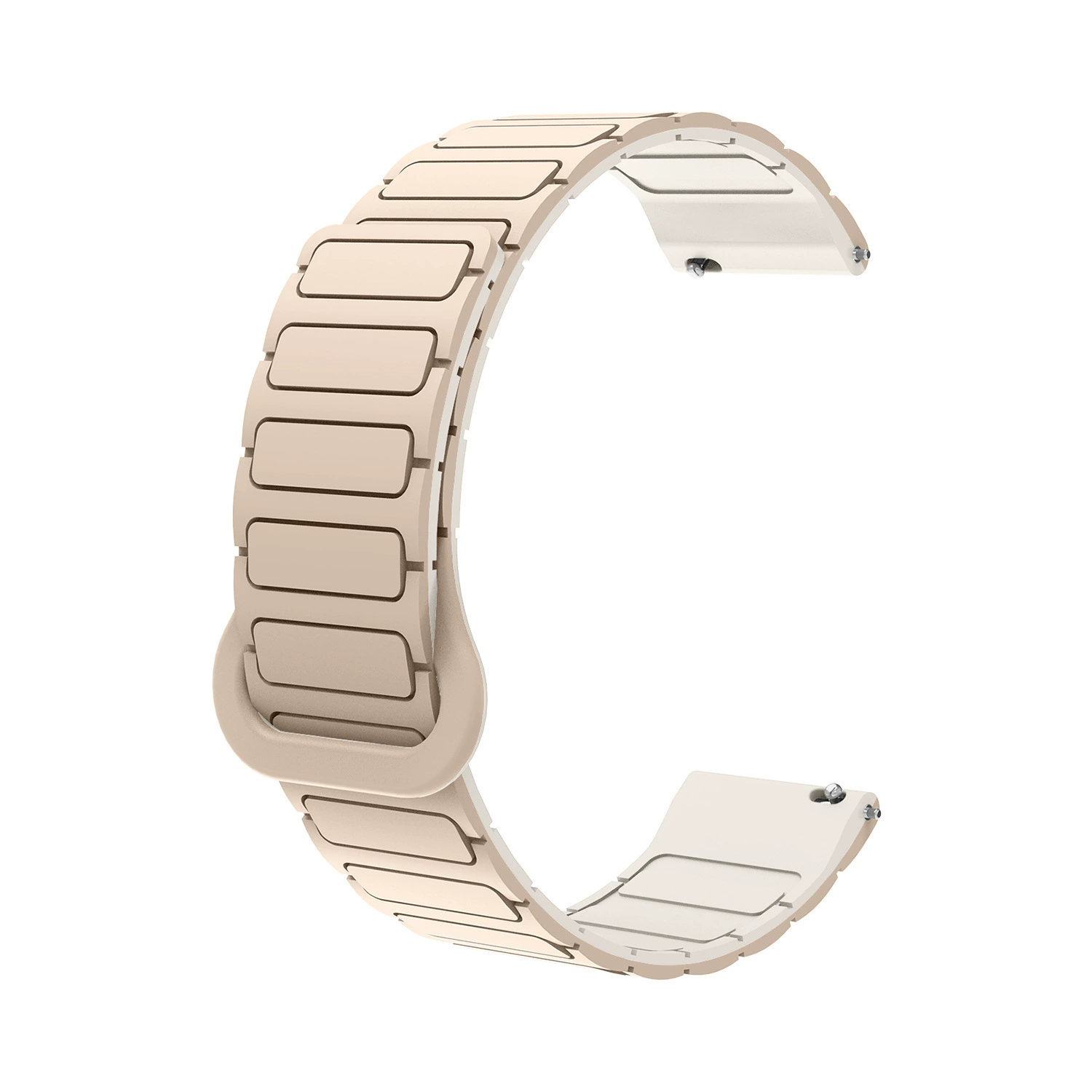Подходит для Samsung/Huawei/Huami/Garmin/Loop I-образный магнитный силиконовый ремешок 12/18/20/22 мм