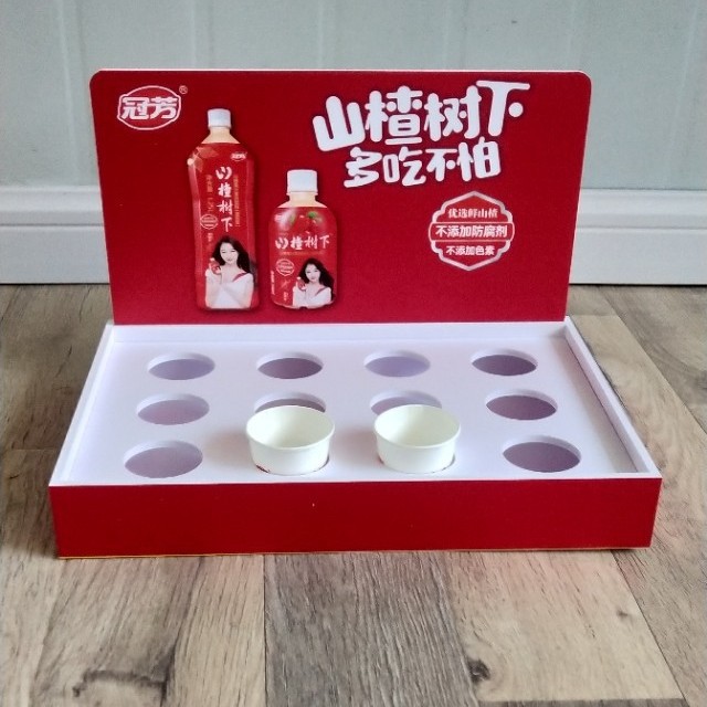 供应促销活动试吃盒促销托盘 品尝托架试饮展架样品架车可折叠