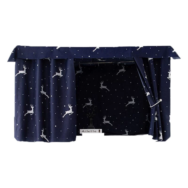 Шторы для студенческих кроватей в общежитии, затемняющие шторы с аксессуарами, минимальный заказ 1.35m штук, дизайн «Звездное небо».