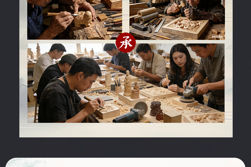 Old Mountain Sandalwood Carved Vintage Chinese Style Beaded Accessories Handmade DIY Bracelet Spacer Beads Pendant