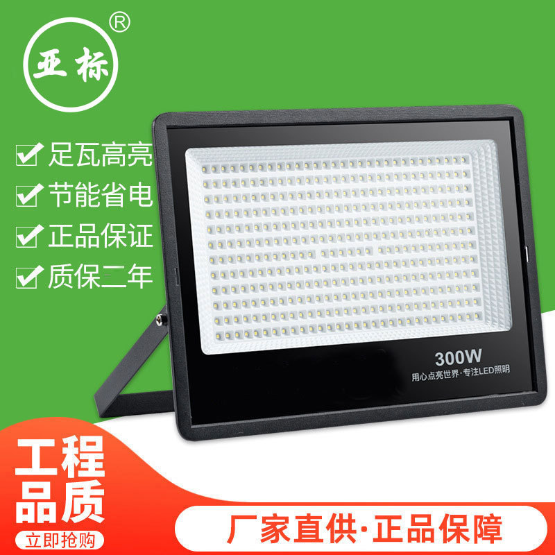 Asian Standard Led Floodlight Full Wattage Ip66 Aluminum Advertising Projection Light Outdoor High-Power Floodlight Wholesale Asian Standard Led Floodlight Full Wattage Ip66 Aluminum Advertising Projection Light Outdoor High-Power Floodlight Wholesale
