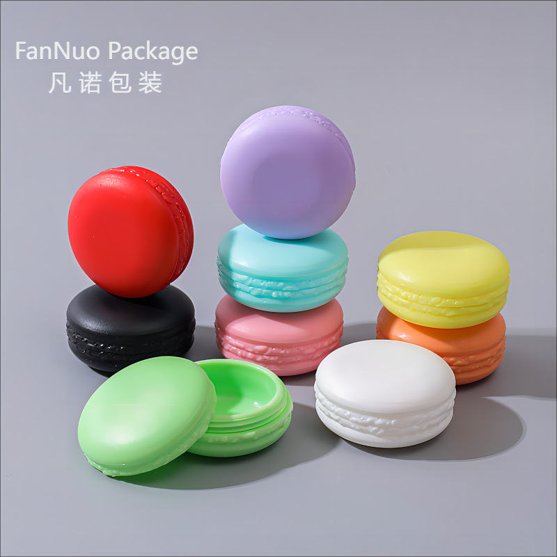 凡诺现货10g马卡龙色膏霜盒 便携式旅行套装分装盒化妆品面霜盒