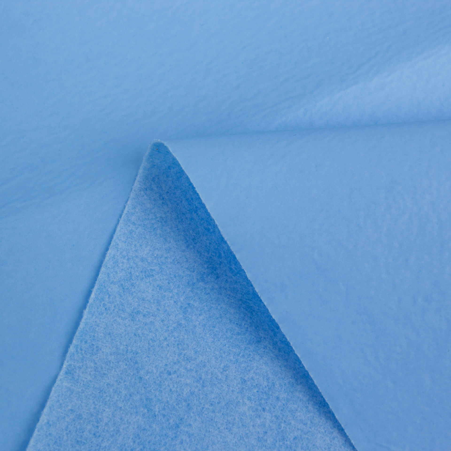 医用蓝色覆膜水刺无纺布水刺垫布防水耐用防护