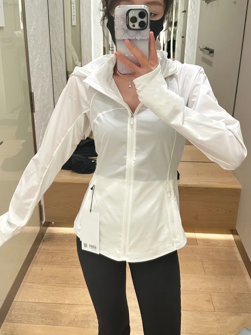 Women's Lightweight Sun Protection Jacket With Full Zip And Pockets_voghion.com