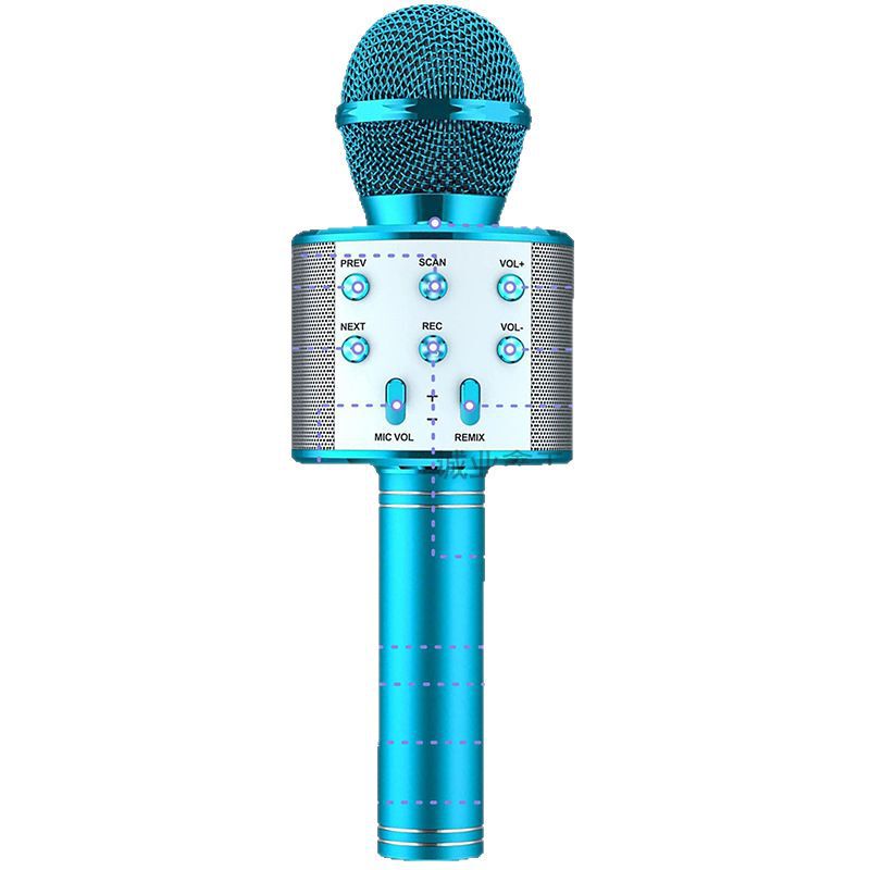 858無線bluetoothマイク音響一体k歌宝カラオケマイクを持って歌うスピーカー工場の優位性|undefined