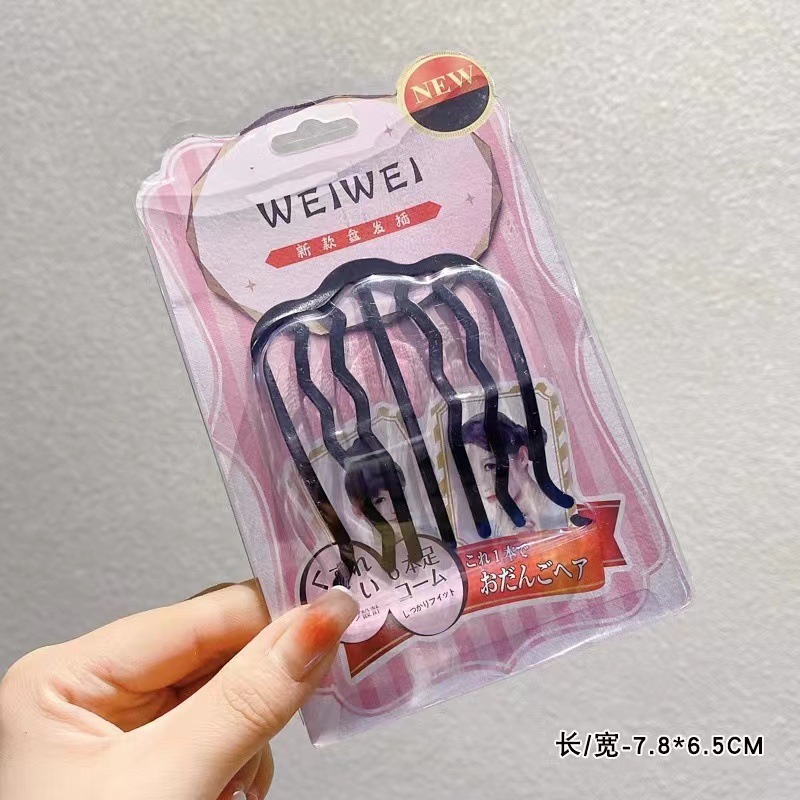 Coreano de alto cráneo invisible cabello flojo artefacto almohadilla de cabello almohadilla de cabeza raíz de cabello elevación pegatina de fleja clips para niños