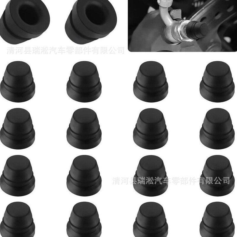 Suitable for Motorcycles, Electric Vehicles, and Cars M6/M8/M10 Caliper Clutch Slave Cylinder Rubber Exhaust Cap
