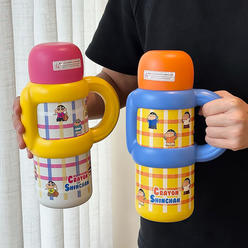 Crayón pequeño nuevo taza de aislamiento para chicas de alta capacidad de taza de agua de alta capacidad de taza de hielo de oficina hervidor regalo de cumpleaños