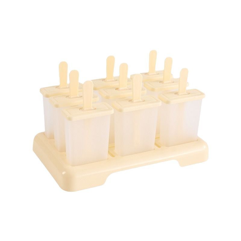 Jiugongge アイスクリーム型食品グレード PP 家庭用 DIY 自家製アイスクリームアイスクリームアイスキャンデー型アイスキューブ型|undefined