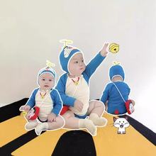 26秋季新款韩版婴儿连体衣ins款可爱卡通造型宝宝哈衣套装包屁衣