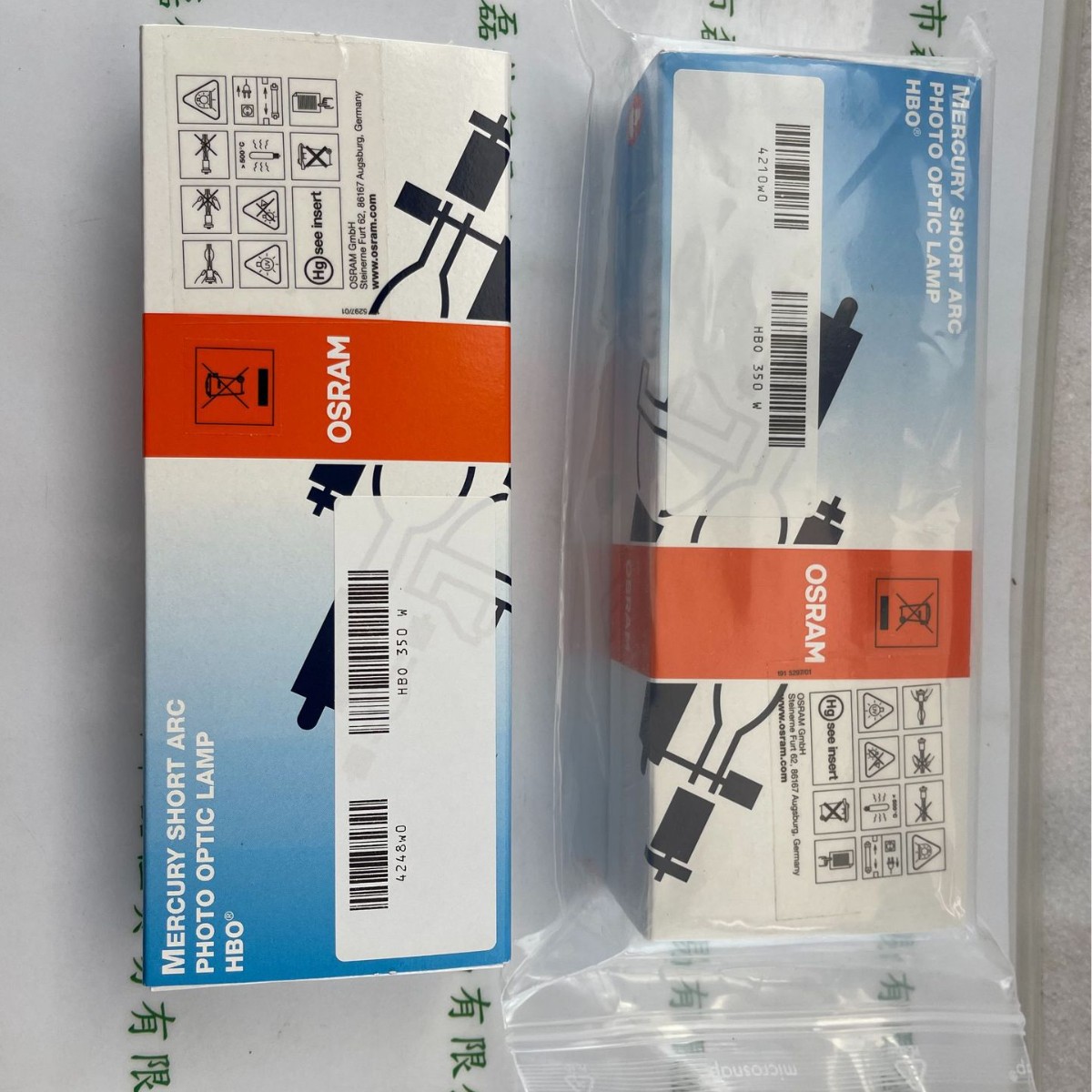 osram欧司朗 灯泡 HBO 350W现货