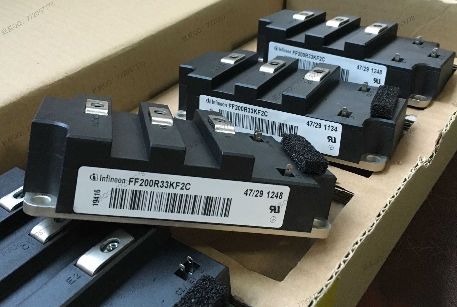 英飞凌高压模块 FF200R33KF2C 有现货便宜卖，同规