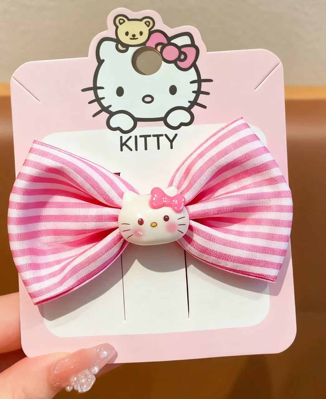 Corazón de la niña Sanliou Kitty gota de agua BB clip de cabello interesante mar de borde universal pequeño acabado de cabello fresco comercio exterior