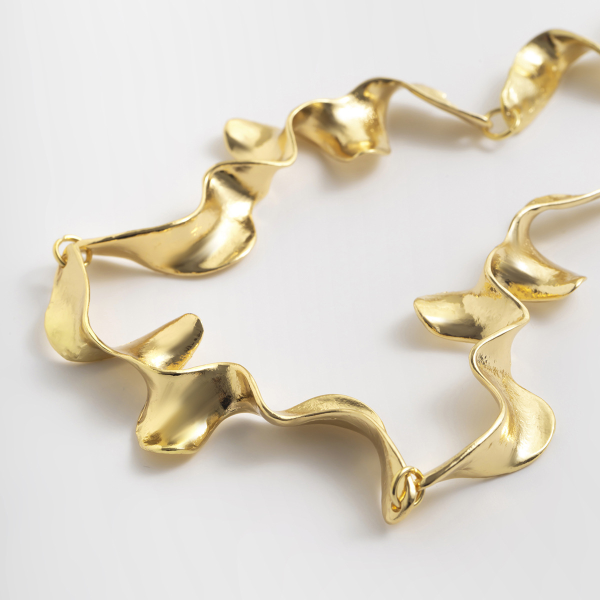 29g Weight Bracelets, Necklace Classification 1 Piece Quantity Holiday, Daily Occasion Alloy Material Irregular Pattern Women's Gender Punk, Streetwear Style Punk Streetwear Irregular Alloy Women's Bracelets Necklace 4