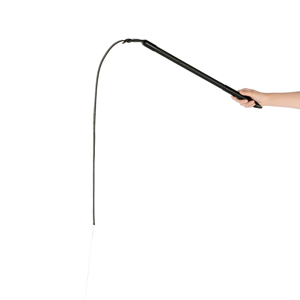 El adiestrador de perros transfronterizo utiliza el adiestramiento de perros, el equipo de adiestramiento de perros, el látigo, el bastón de golpe, el perro caballo de piel de vaca, el pastor alemán, el perro de trabajo, el bastón de mordedura