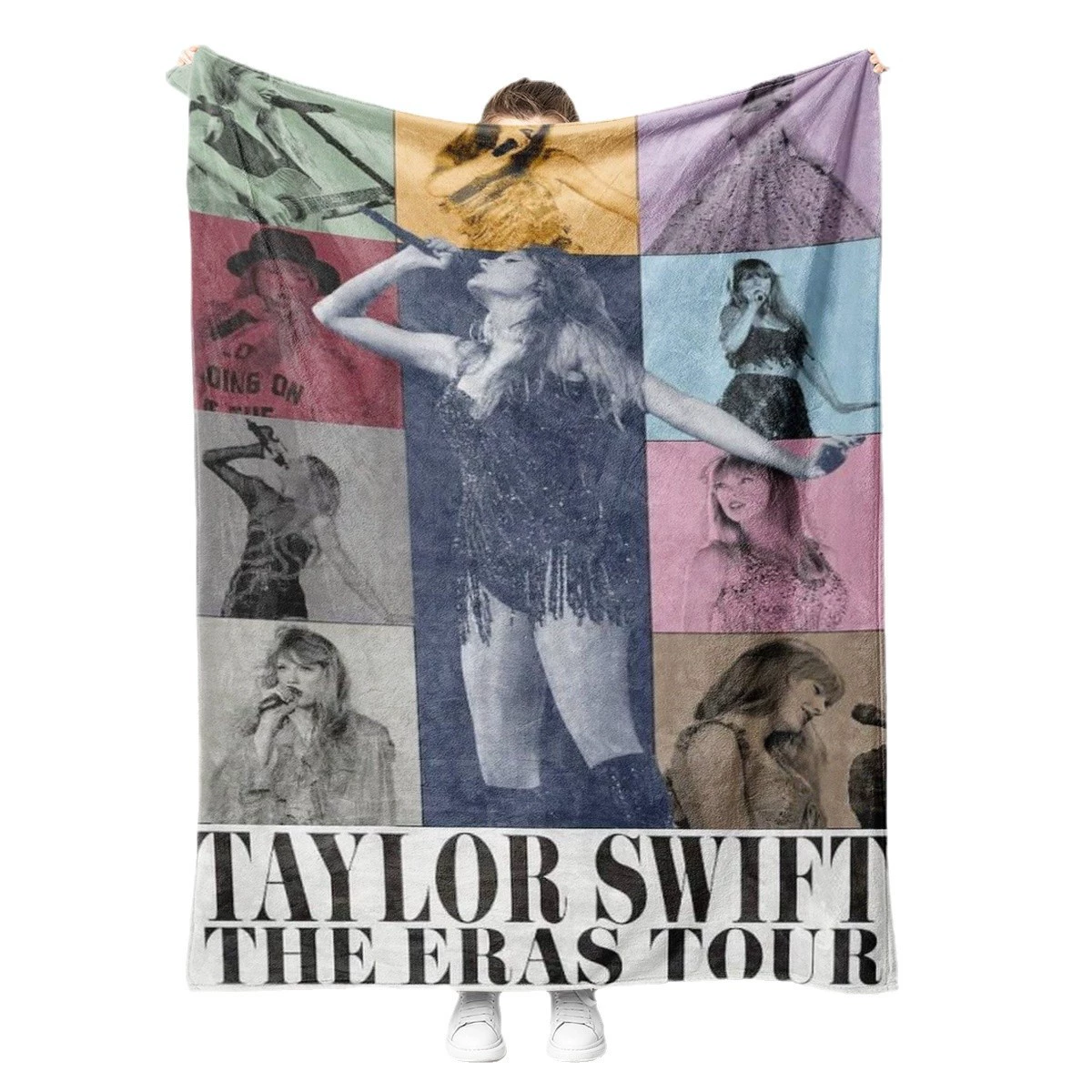 Плед из бархата с принтом Taylor Swift певица на французском фоне обивка Taylorus Vefv особый принт
