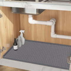 クロスボーダーシリコン水タンクマット水たまりマット下シンクシリコンマット断熱マット滑り止めマット漏れ防止収納汚水マット
