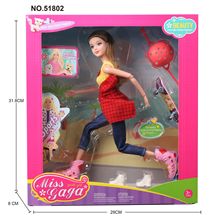 洋娃娃玩具丽萨艾莎爱莎公主生日礼物巴比玩偶礼盒套装女孩礼物