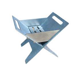 1套 颜色：图片色 材质：钛合金 折叠便携式迷你酒精炉露营香火燃