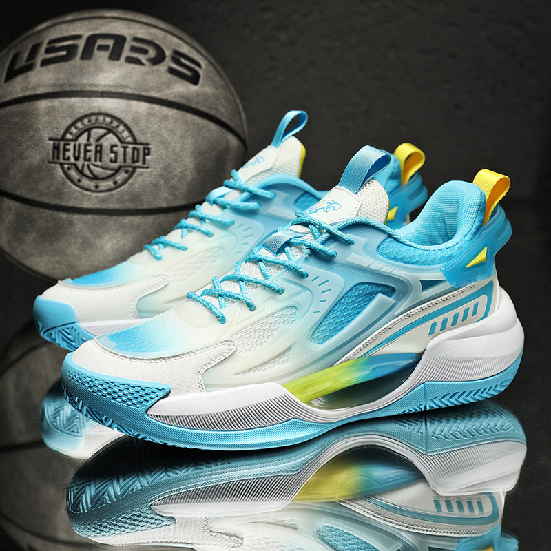 Zapatillas de baloncesto luminosas de tendencia transpirables de malla juvenil para hombres y mujeres 2025 nuevos zapatos deportivos casuales image 4