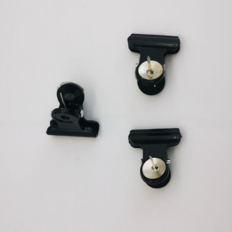 creative plastic clip with nails Crafts accessories flat small long clip DIY handmade photo decoration clip jewelry