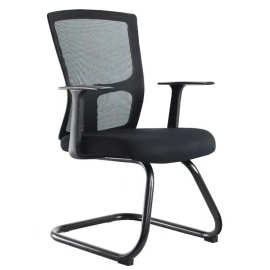 典威家具办公椅弓形椅网布椅会议椅子