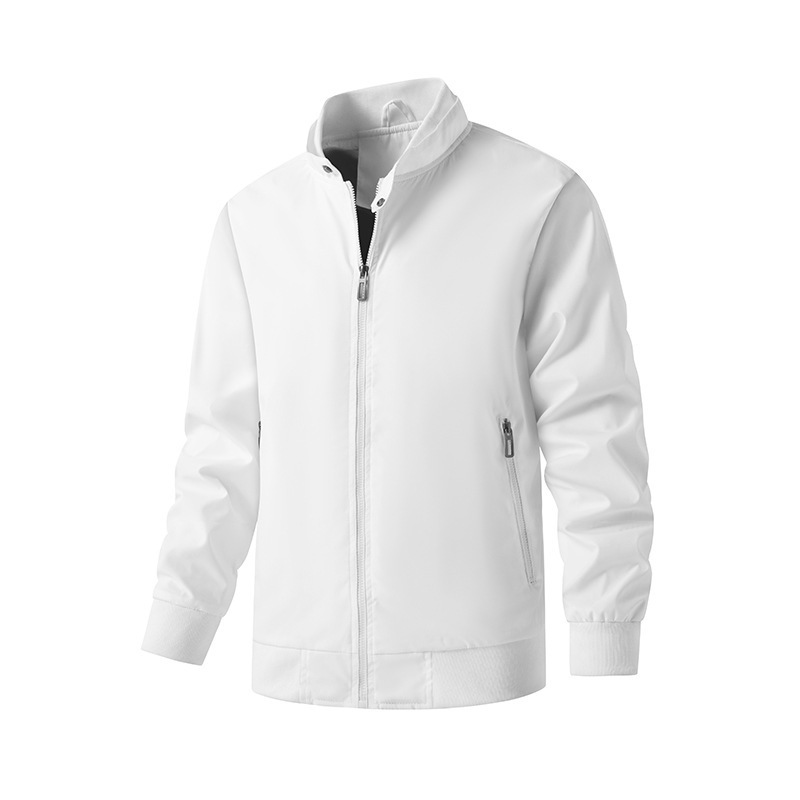 Cross-Border Men's Jacket Spring and Autumn Casual Thin Baseball Jacket Fashion Workwear Flight Jacket Wholesale