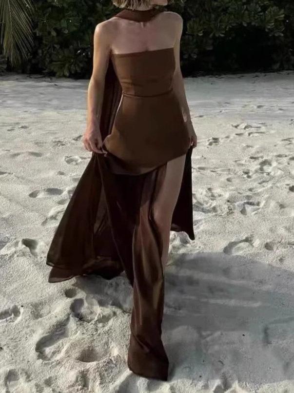 Brand sexy elegant design long bra top