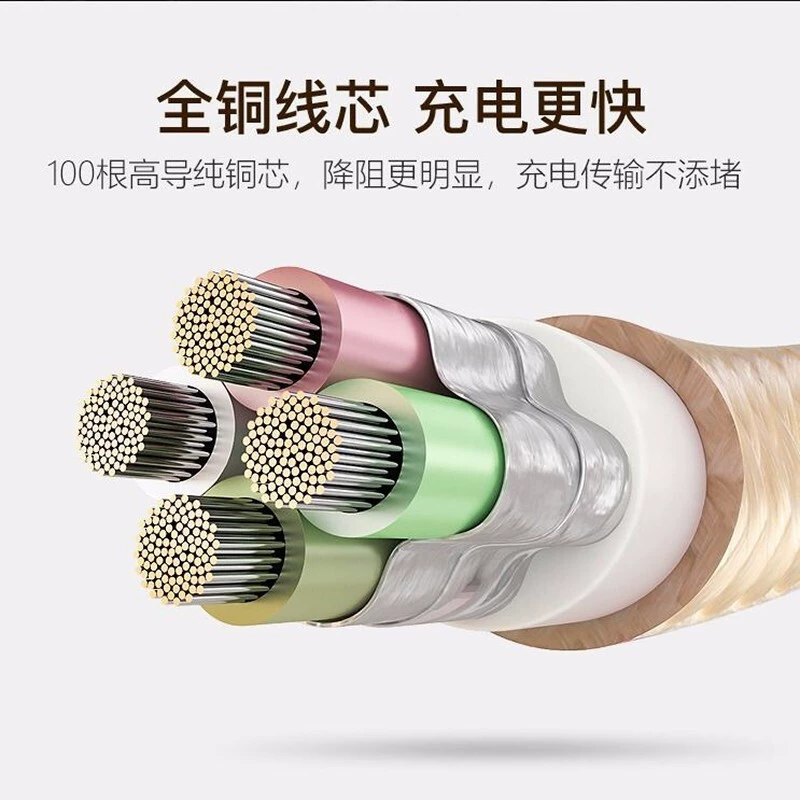 Зарядный кабель совместимый с Apple, мультия connectors (Lightning/Type-C/Micro), плетёный или силикон, до 100Вт/5A