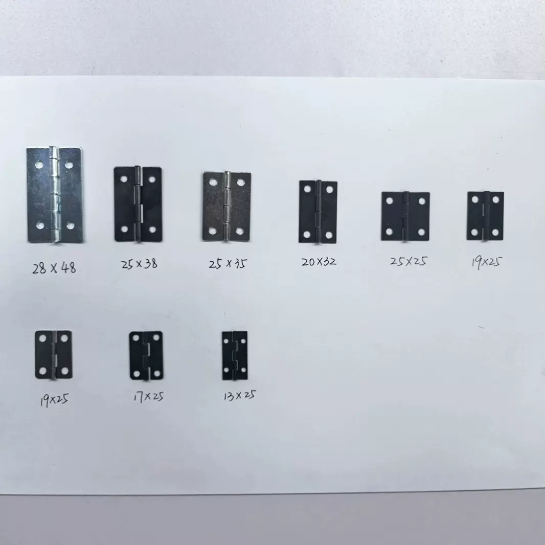 金属相框合页礼品盒门窗箱包铰链首饰盒五金平开迷你小合页