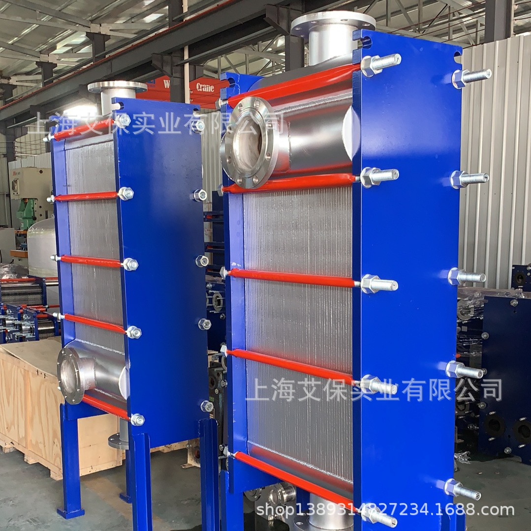 江苏苏州纺织工业换热设备 印染水、碱水冷却板式换热器