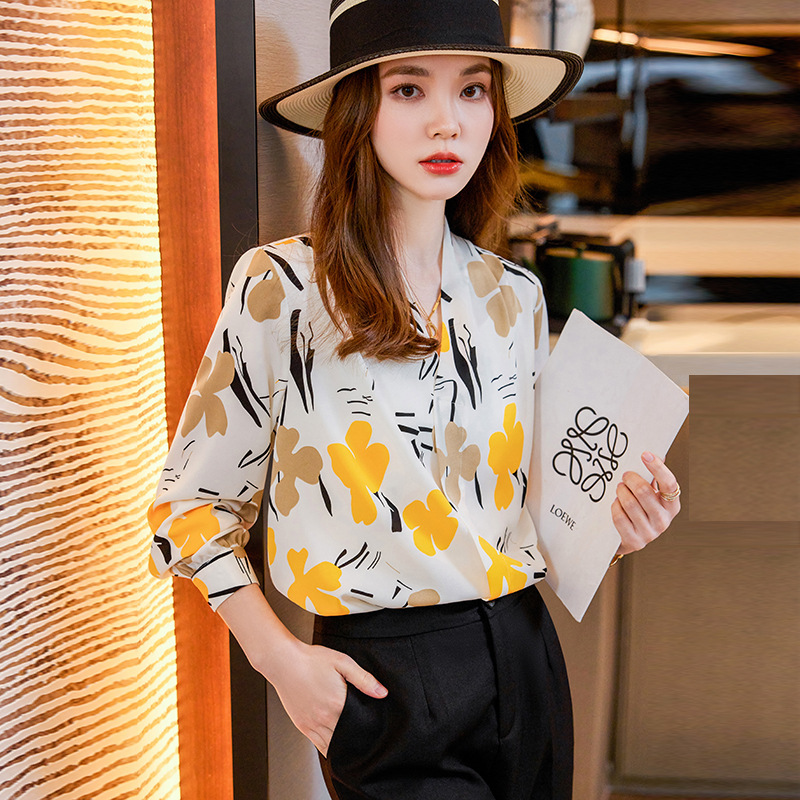 Summer shiffon long-sleeve