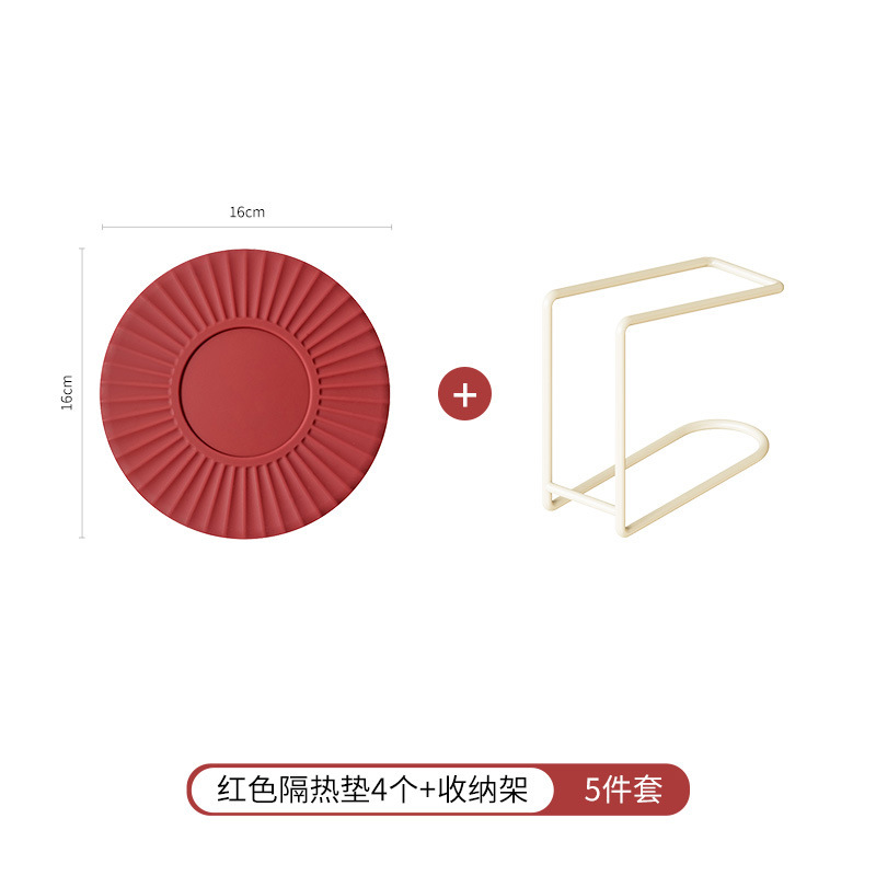 Mesa de comedor de silicona almohadilla de aislamiento térmico platos de comedor resistentes a altas temperaturas almohadilla sensación de taza de lujo ligera almohadilla otros colores sólidos