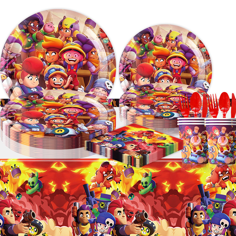 Amazon New Wilderness Game Cartoon Theme Party Tableware Disposable Tablecloth Tissue Paper Tray Decoration Amazon New Wilderness Game Cartoon Theme Party Tableware Disposable Tablecloth Tissue Paper Tray Decoration