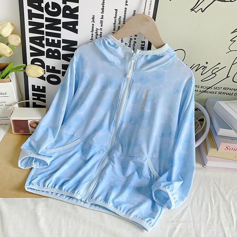 영국식 자외선 차단 의류 - 글레이셔 블루