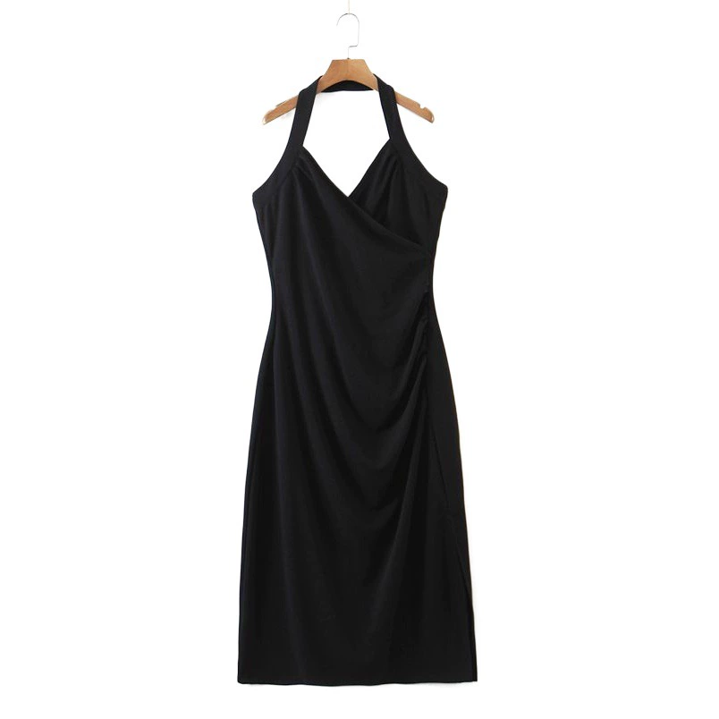 Runqi N8425 пухлые девушки висит шеи талии плиссированные дизайн Подтяжки оптом Плюс Размер Женская одежда внутри подтяжки юбка