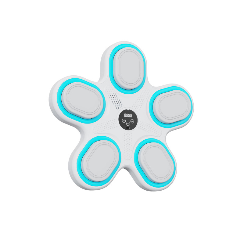 新型児童音楽ボクシング機知能bluetooth音楽ボクシング標的壁標的家庭用電子ボクシング訓練器|undefined